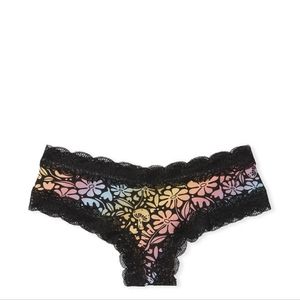 Victoria's Secret PINK Cheeky Panty/Thong bundle Size XS (Qty 3) NWT